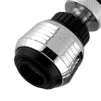 Aeroflux a due getti con doccetta a snodo, filetto f22 con riduzione m24