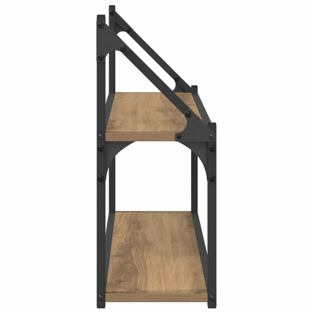 Scaffale da parete A parete Rovere artigianale 80 x 21 x 51 cm 8010899