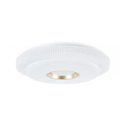 Trade Shop - Plafoniera Led Lampada Da Soffitto 45w Luce Bianco Freddo 6500k Oro Bianco 45502 -