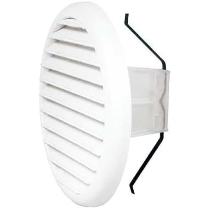 Griglia plastica d.180 mm con mo lla e rete vecamco 9615-006-06