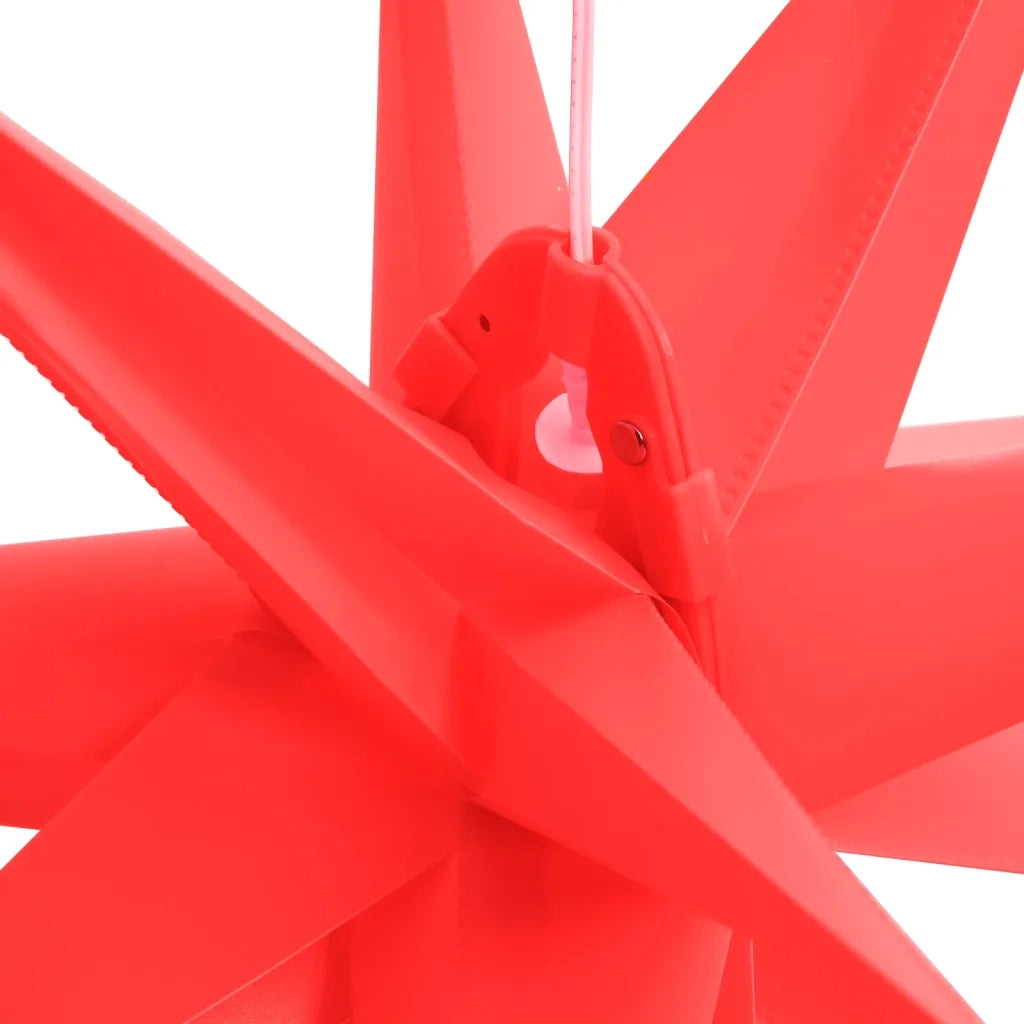 Luci di Natale con LED 3 pz Pieghevoli Rosse CFW2562790