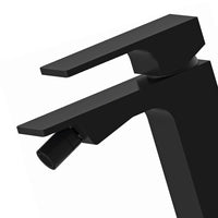 Miscelatore bidet nero opaco serie Absolute