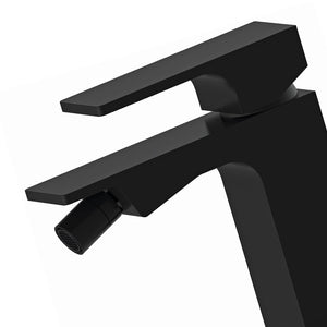 Miscelatore bidet nero opaco serie Absolute