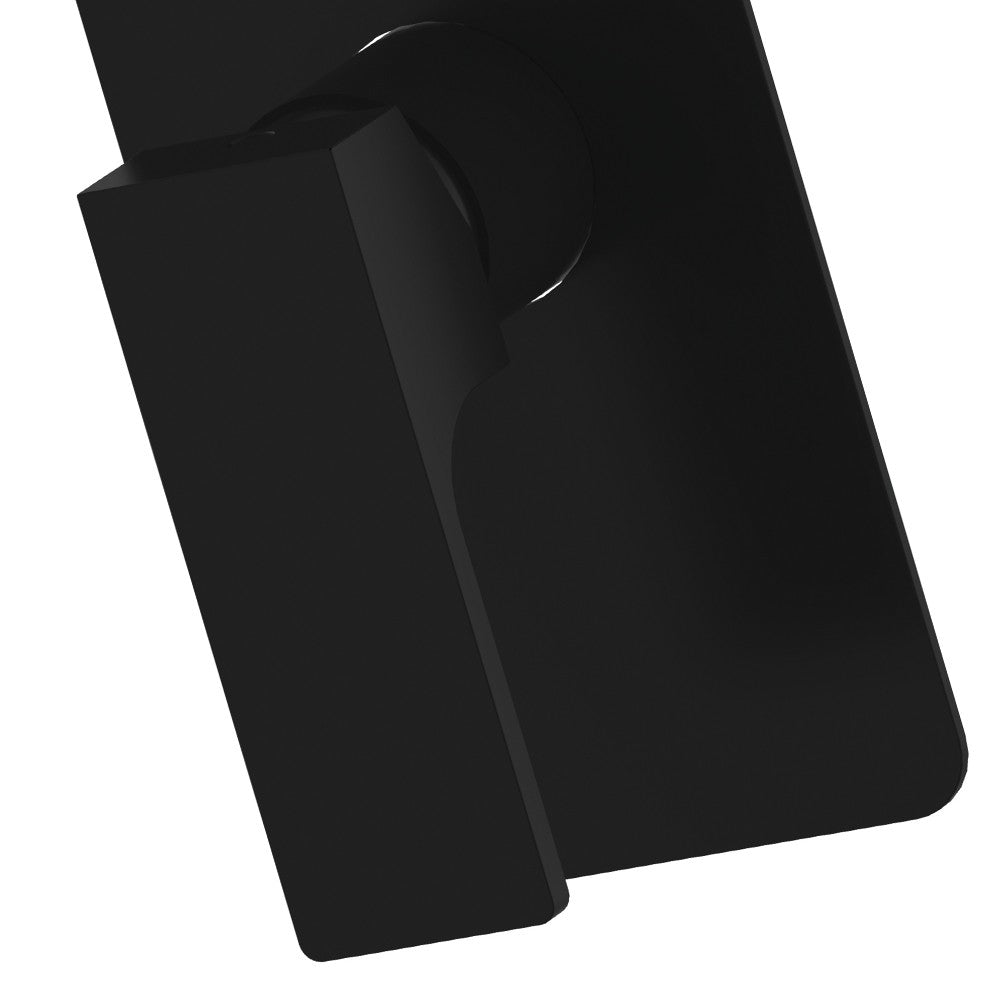 Miscelatore incasso vasca o doccia nero opaco serie Absolute