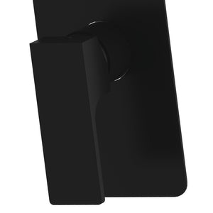 Miscelatore incasso vasca o doccia con deviatore nero opaco serie Absolute