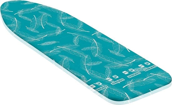 Panno di copertura termoriflettente per superfici da stirare fino a 125 x 40 cm - stiratura più rapida - elastico anello elastico