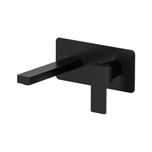 Miscelatore ad incasso per lavabo nero opaco serie Absolute