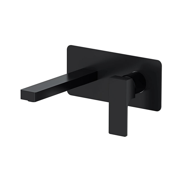 Miscelatore ad incasso per lavabo nero opaco serie Absolute