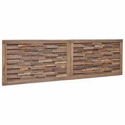 Testiera | Testata Naturale Legno di teak solido
