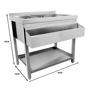 Cocktail Station da Bar e Pub in Acciaio Inossidabile per Preparare Cocktail