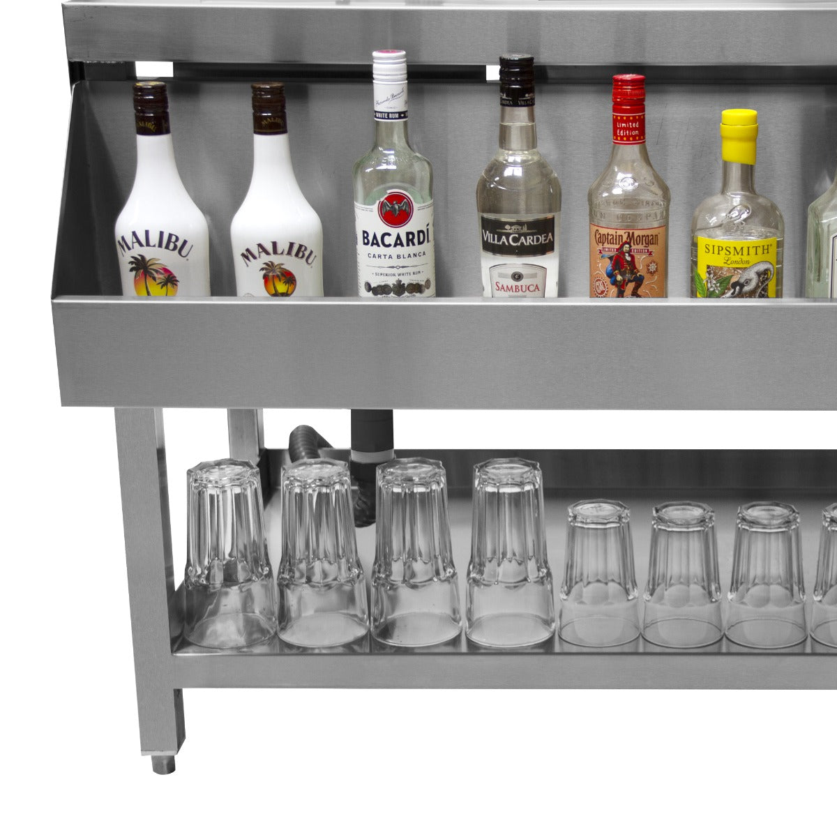 Cocktail Station da Bar e Pub in Acciaio Inossidabile per Preparare Cocktail