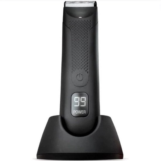 Rasatrice corporea per uomini - Rasatrice corpo per uomini sicura con tecnologia SafeShave - Rasatrice corpo per uomini impermeabile con illuminazione a LED