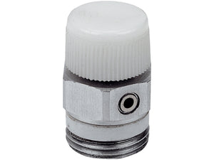 Valvolina sfogo aria manuale cromata per radiatori 1/2