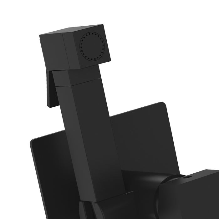 Miscelatore incasso per shut-off con kit doccino nero opaco serie Absolute