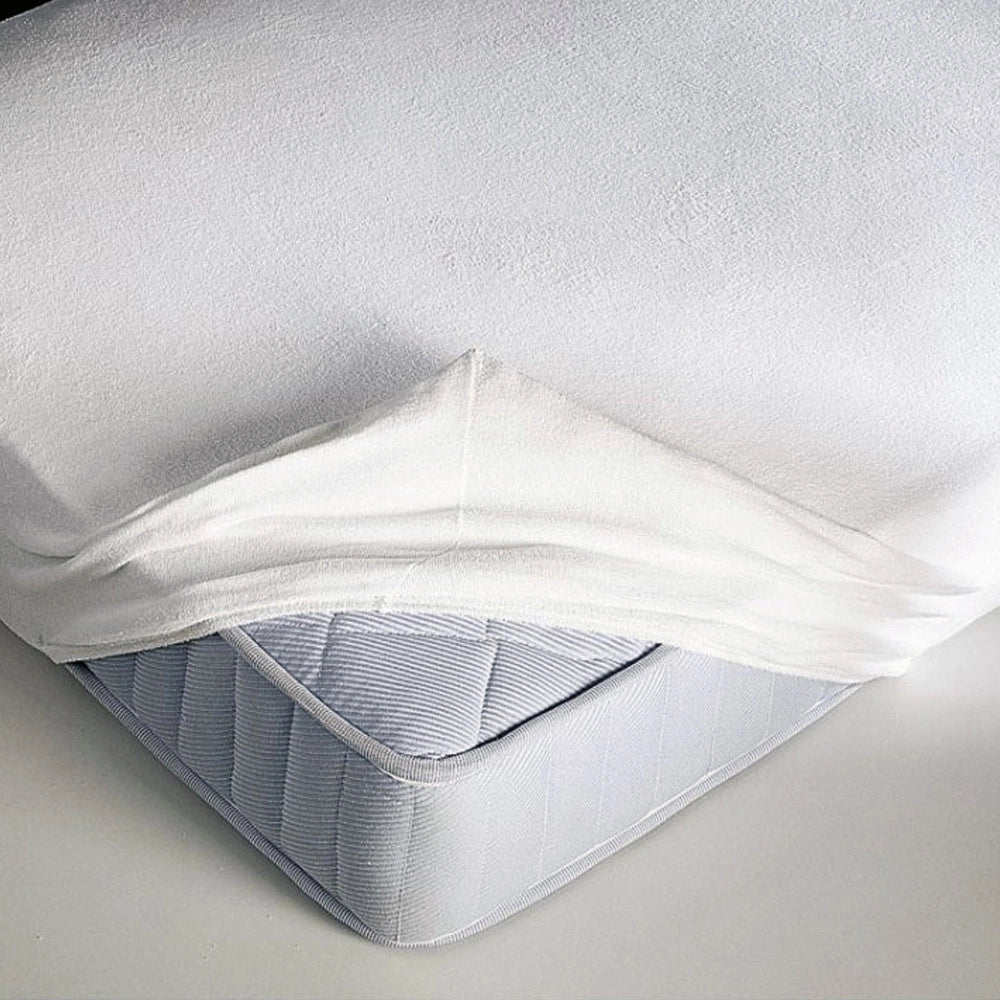 Trade Shop - Copri Materasso Spugna Idrorepellente Assorbente Traspirante 170x195 Cm -