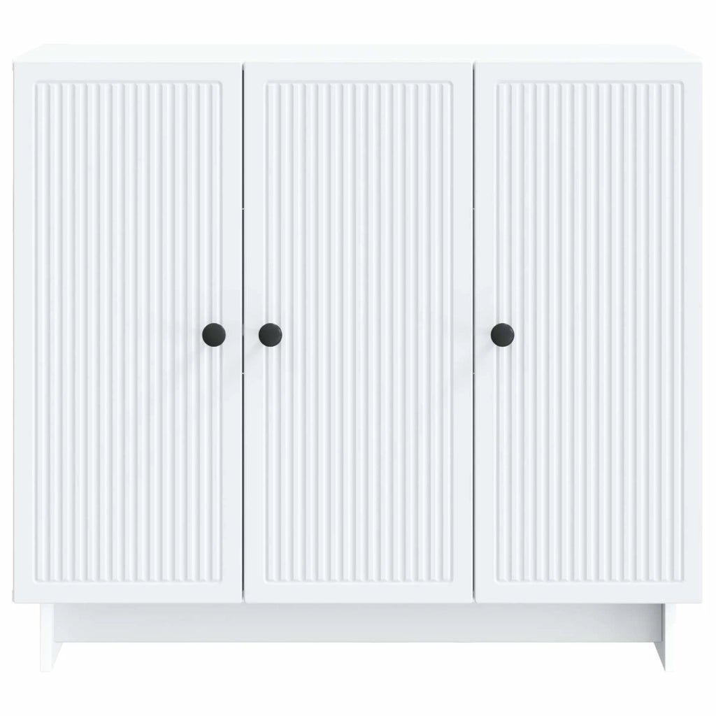 Credenza Bianco 89 x 34,5 x 80 cm Legno ingegnerizzato 893955