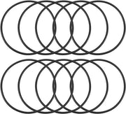 O-ring nitrile in gomma 90mm OD, 3mm di spessore, 10 pezzi, colore nero