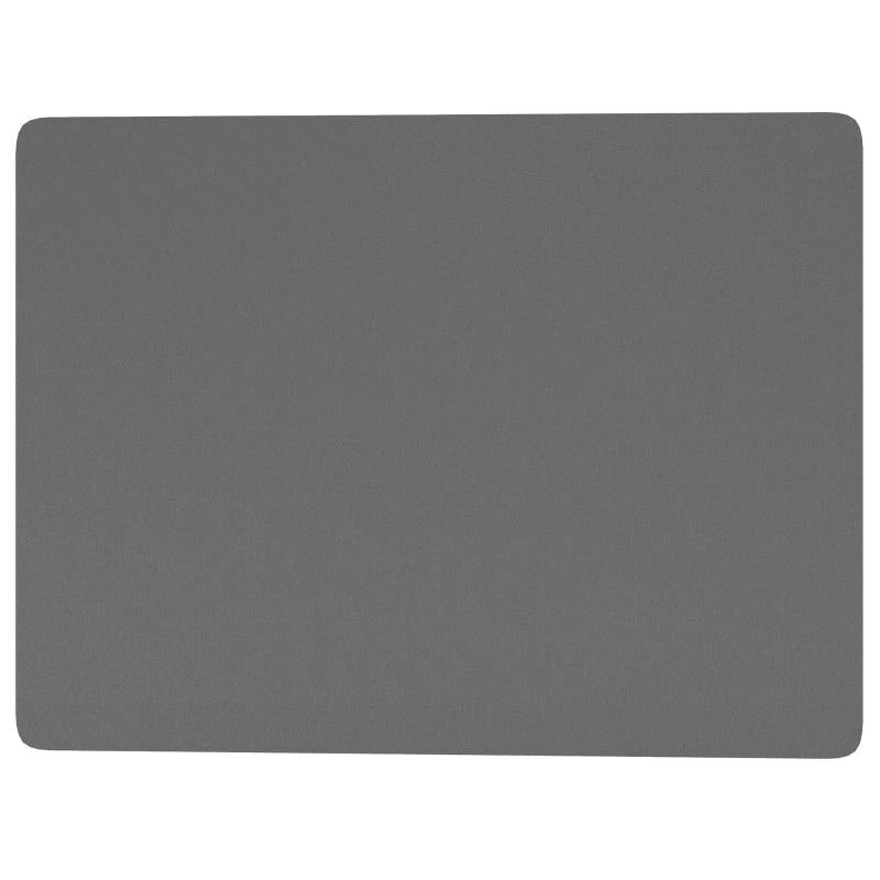 TAPPETINO SALVAPAVIMENTO 120X90 CM IN PLASTICA NERA TRASPARENTE PER SEDIA DA UFFICIO