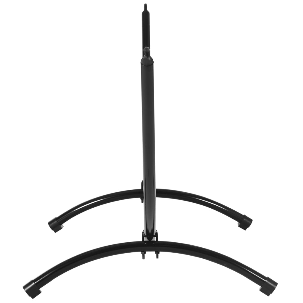 Supporto per Amaca da Giardino ¨C Xylo ¨C Acciaio Nero 300x90x100cm