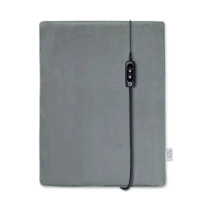 Beurer  PP 220 Sammy Tappetino riscaldante 65 x 50 cm - con 2 livelli di temperatura - 4 timer impostabili - cavo rivestito con tubo anti-morso in metallo e plastica - lavabile in lavatrice