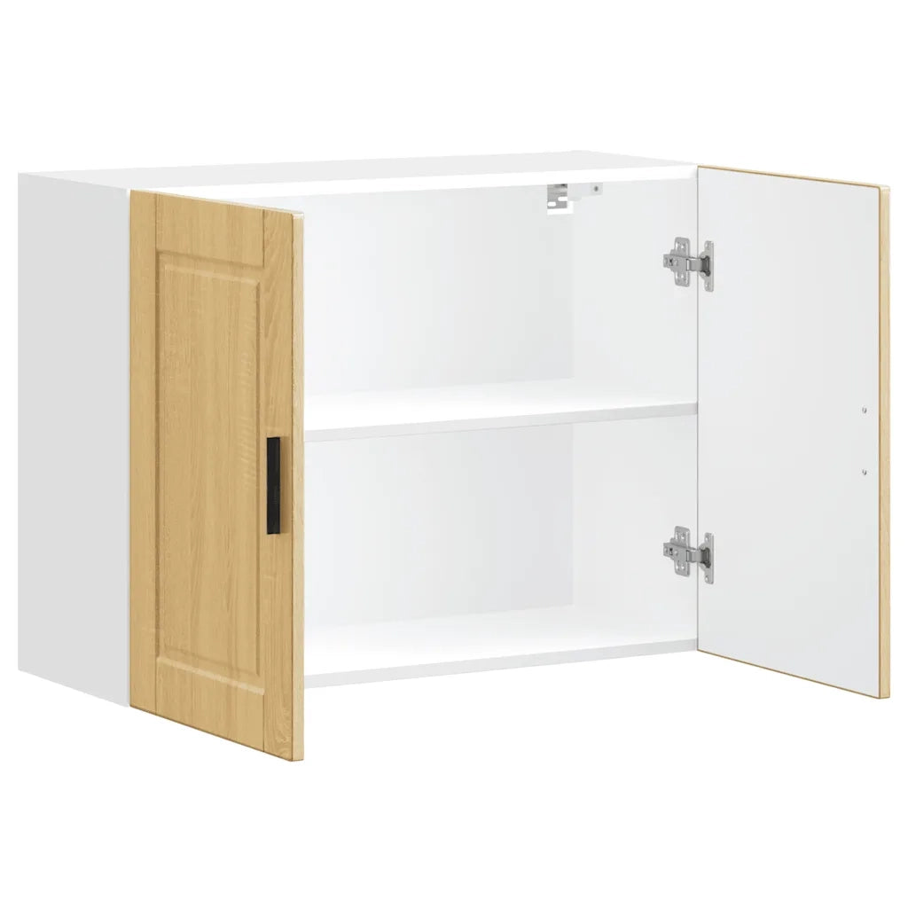 vidaXL Pensile da Cucina Porto Rovere Sonoma in Legno Multistrato