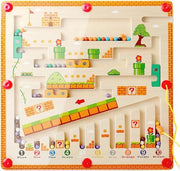 Giocattolo educativo magnetico per bambini a partire dai 4 anni - Labirinto Montessori e gioco di ordinamento