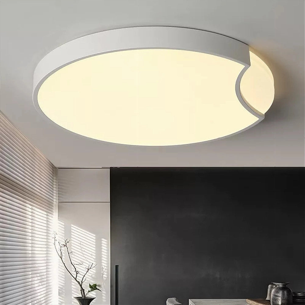 Trade Shop - Plafoniera Led Cerchio 34w Soffitto Circolare Bianco Moderno Luce Naturale 50132 -