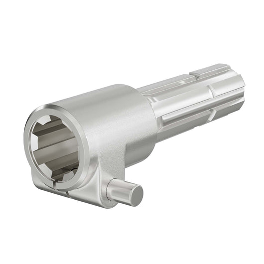 Boccola albero cardanico 160mm Attacco albero scanalato 1 3/8" 6 denti Albero uscita 1 3/8" 6 denti