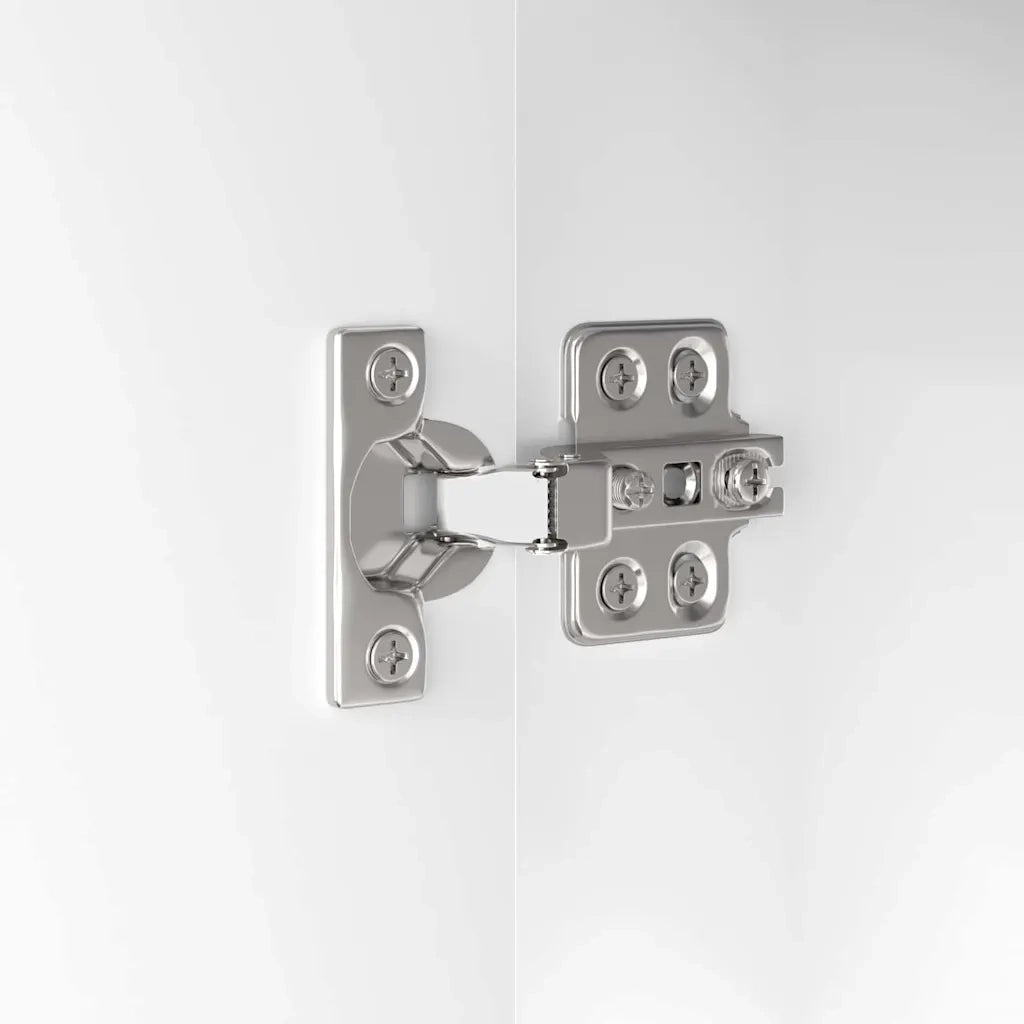 Mobile da Bagno con cassetto Bianco Lucido 30,5 x 30 x 101 cm