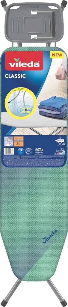 ASSE STIRO CLASSIC VILEDA  ACCIAIO VERNICIATO CM 110X33 H.CM 90