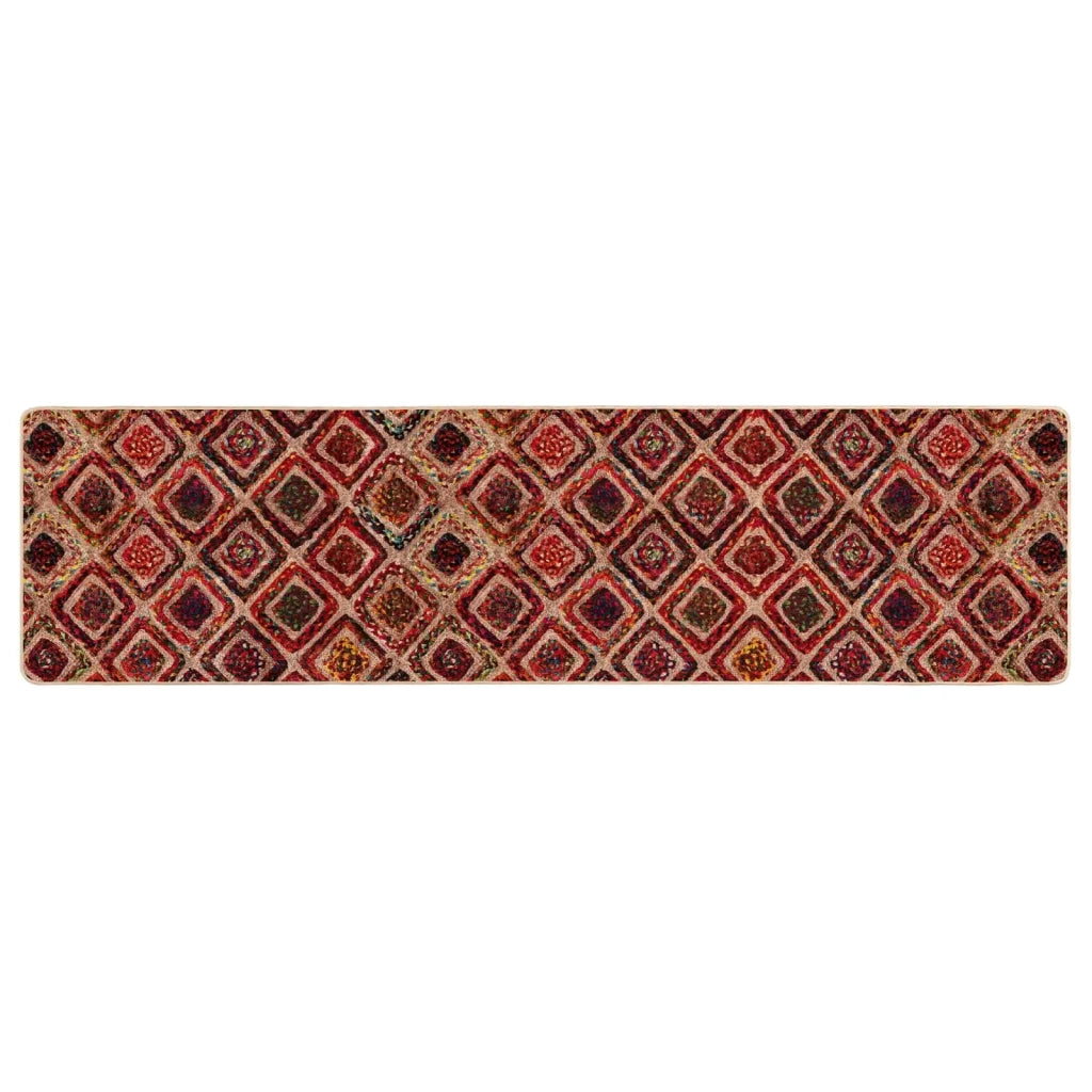 Runner Tappeto MARSA Multicolore 80 x 250 cm Poliestere e PVC