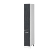Vicco Armadio da farmacia Calcestruzzo nero 30 cm