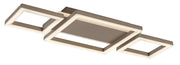 Plafoniera LED Glavian 5 luci grigio-beige Rabalux
