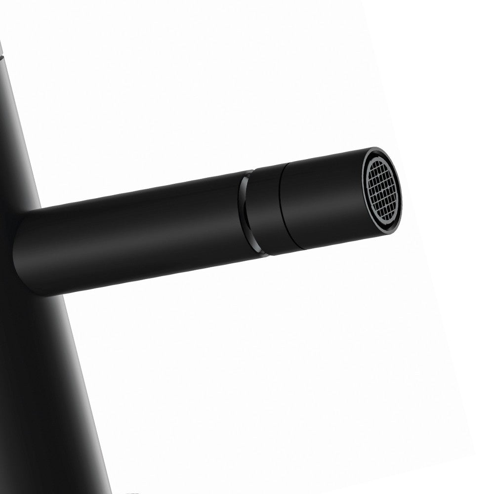 Miscelatore bidet nero opaco serie X Style