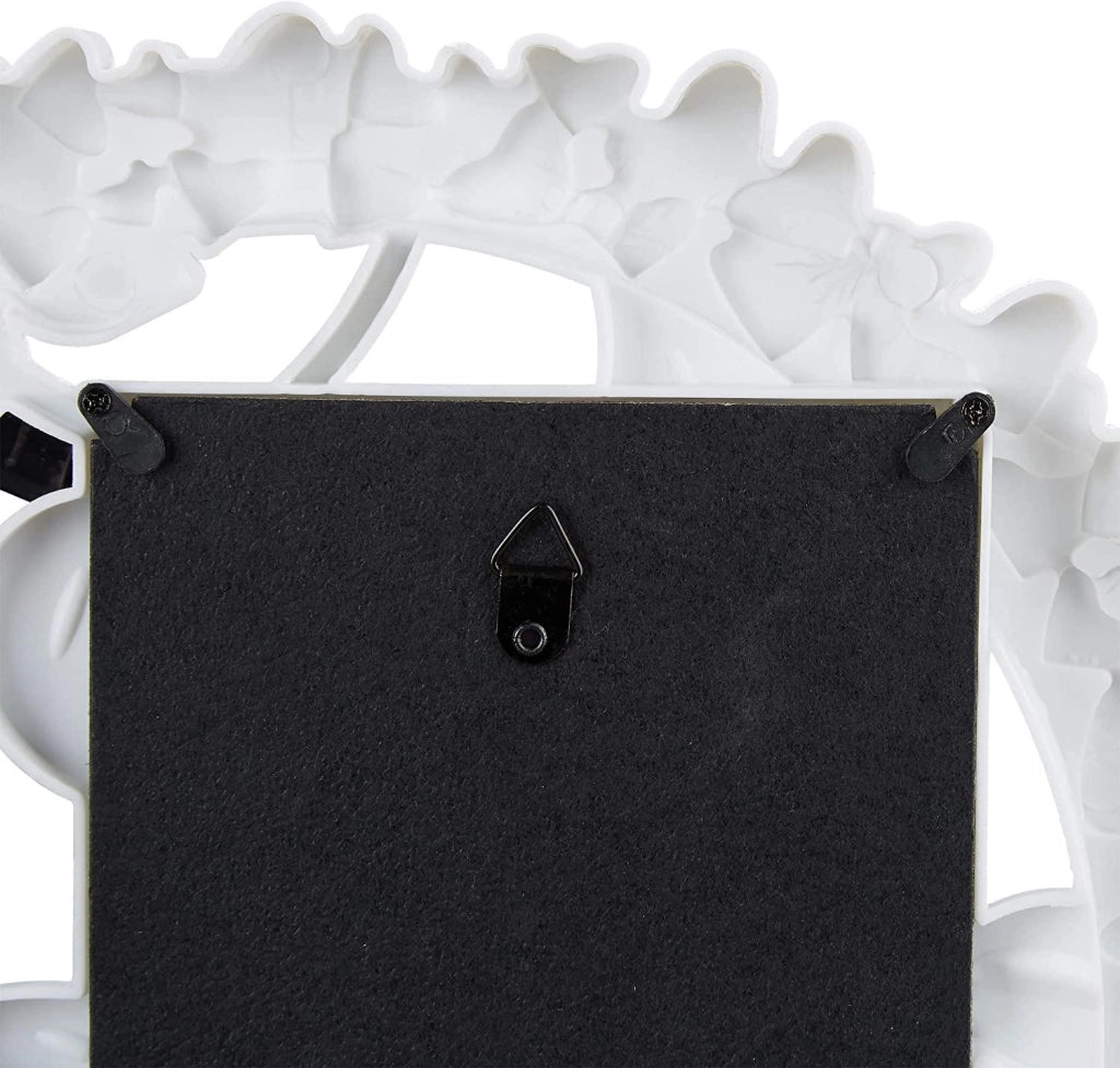 Cornice per foto di matrimonio 3 foto parete galleria cornice da parete a forma di cuore bianco 13_0000596