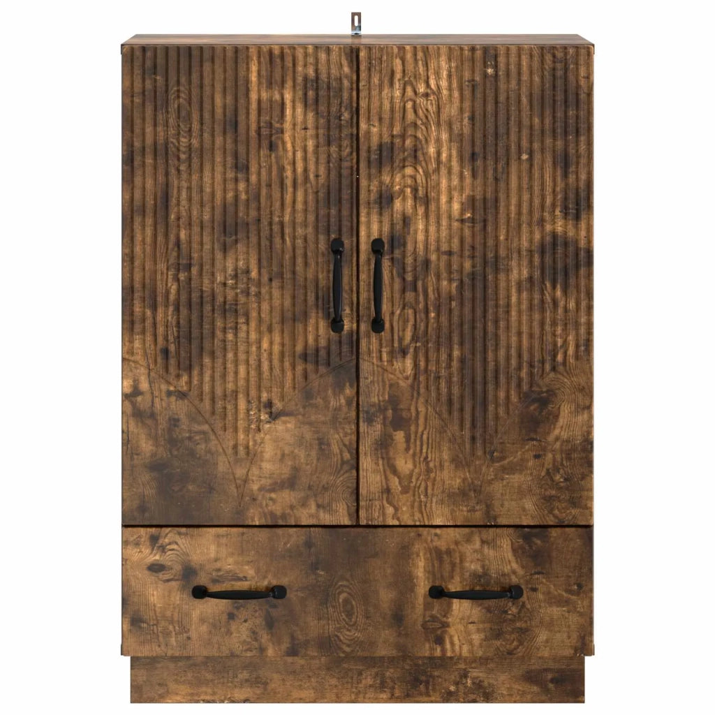 Credenza Rovere Fumo 66 x 34,5 x 92 cm Legno ingegnerizzato
