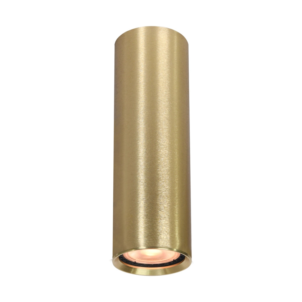 Spot soffitto LOPUS Italux oro tubo tondo 17cm GU10