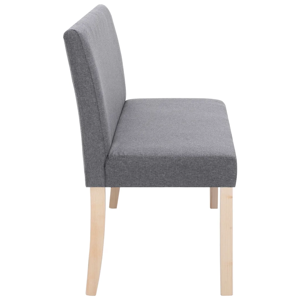 Panca 139,5 cm Grigio Chiaro in Poliestere 281335