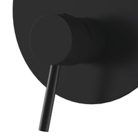 Miscelatore incasso vasca o doccia con deviatore nero opaco serie X Style