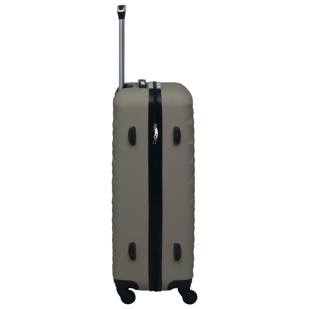 Set Valigie Trolley a Custodia Rigida 2 pz Antracite in ABS cod mxl 54500
