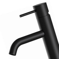 Miscelatore per lavabo nero opaco serie X Style