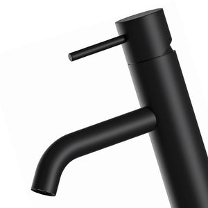 Miscelatore per lavabo nero opaco serie X Style