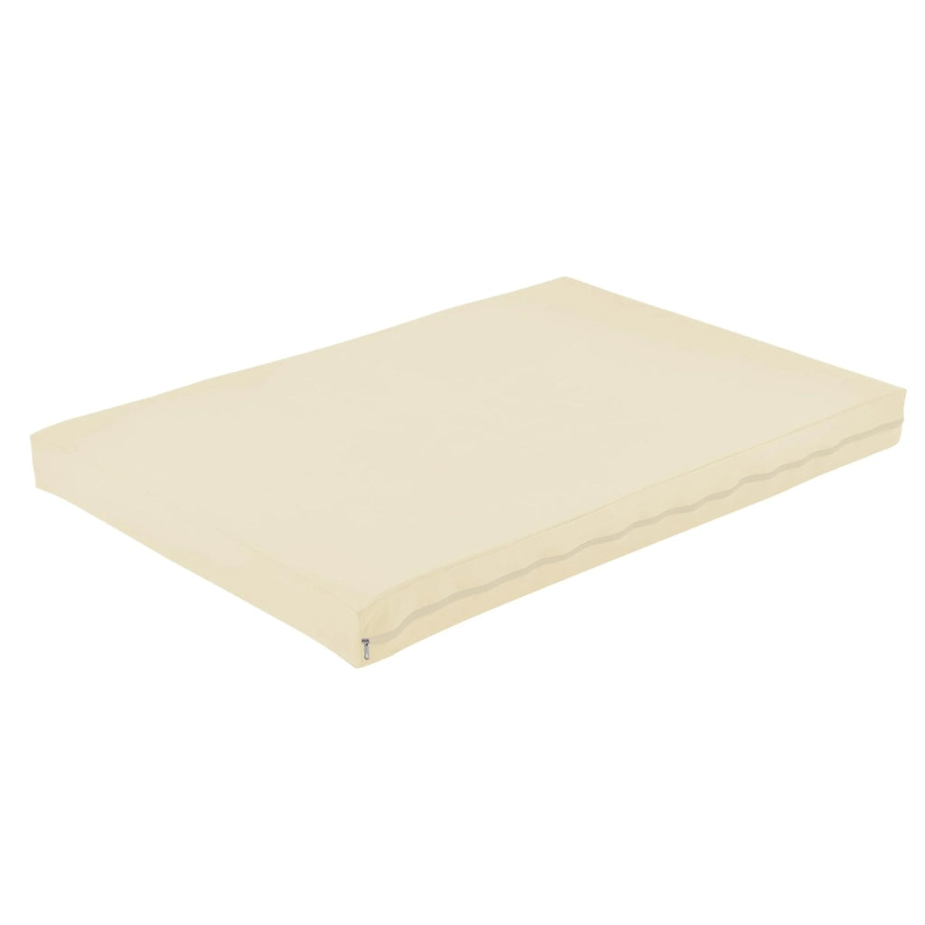 Cuscino per pallet con rivestimento in spugna di polietilene 120 cm bianco/beige 03_0001539