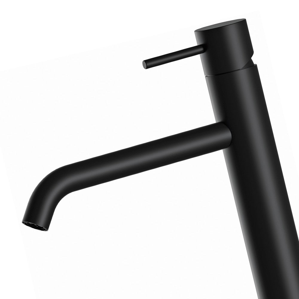 Miscelatore XL per lavabo nero opaco serie X Style