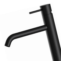 Miscelatore XL per lavabo nero opaco serie X Style