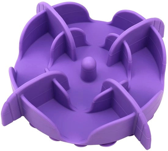 Anti-gulping per gatto, insert lento alimentatore per cani e gatti, tagliabile (senza contenitore)