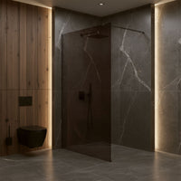 Parete Doccia Rea Flexi Brown / Titan 100