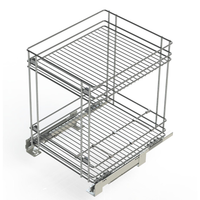 Estraibile Portabottiglie Per Mobile Base Da 300 Mm