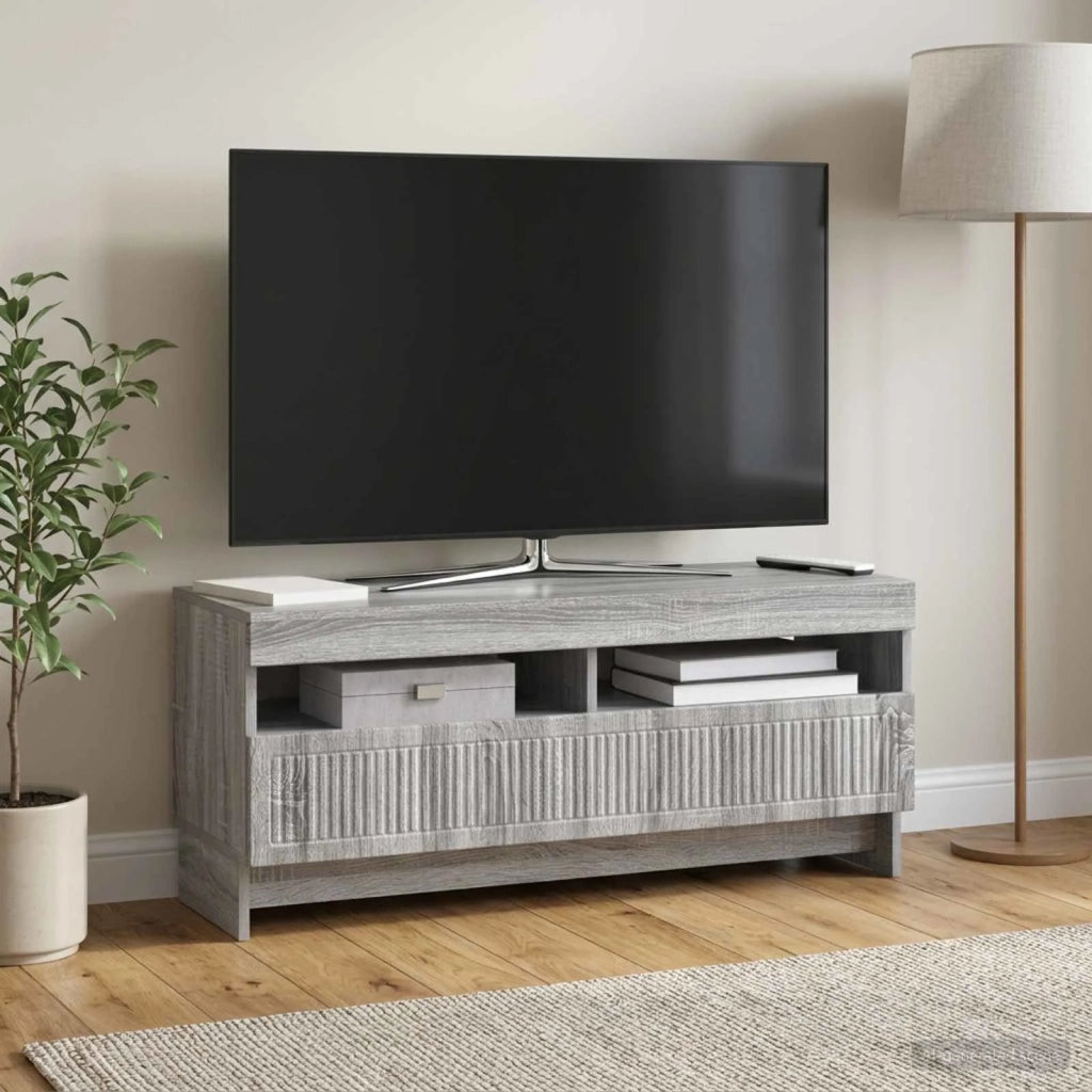 Mobile TV LED Sonoma grigio Legno ingegnerizzato 896111