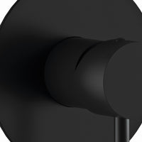 Miscelatore incasso vasca o doccia nero opaco serie X Style